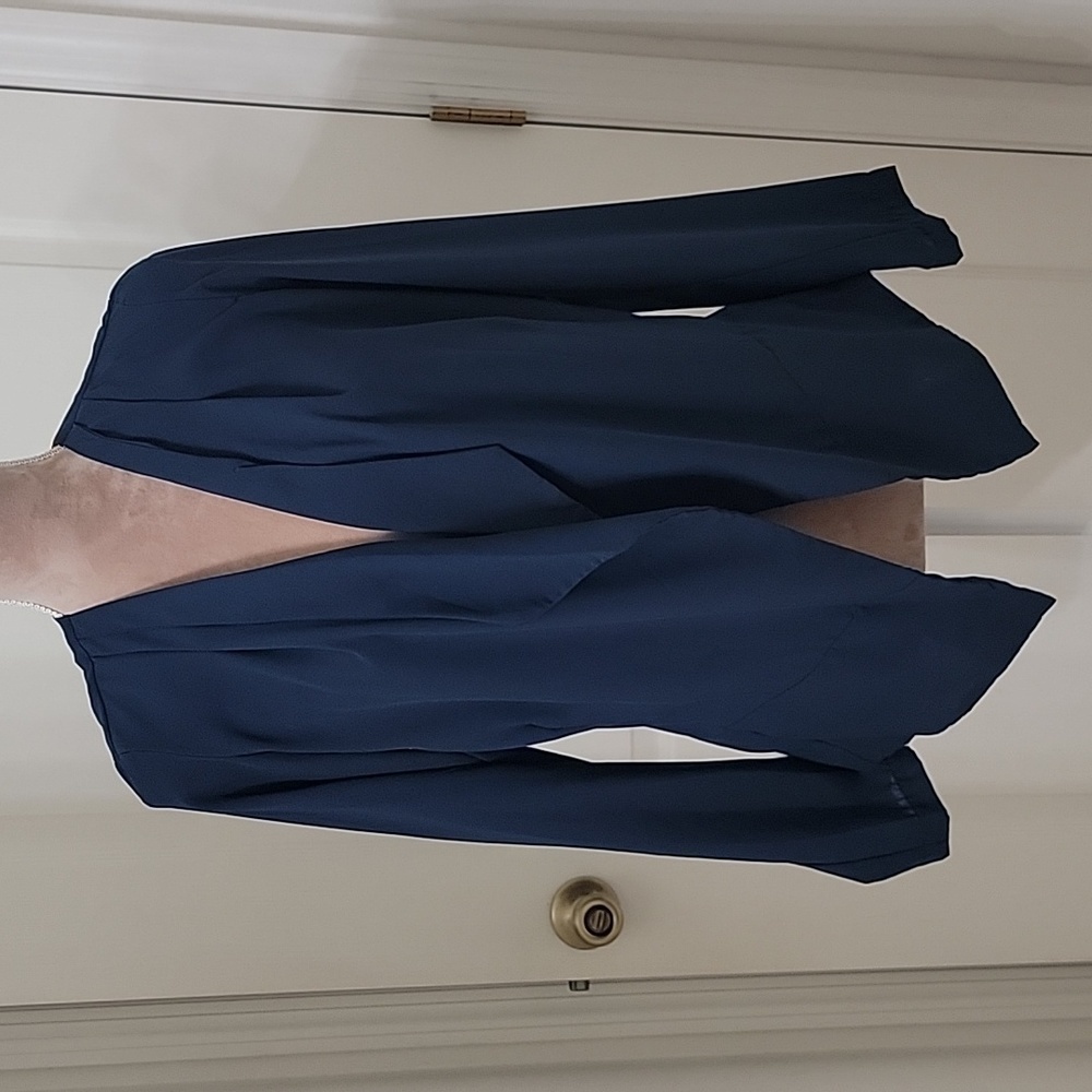 Japna Size M Dark (Very) Navy Blue Open Cardigan.  Excellent Condition